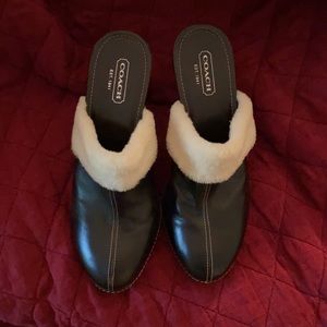 COACH Kacie Clogs heels! Rare find!